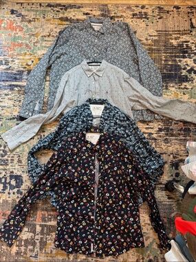 PENGUIN BUNDLE Penguin long sleeve Men’s xl/lg button up shirts. Barely worn